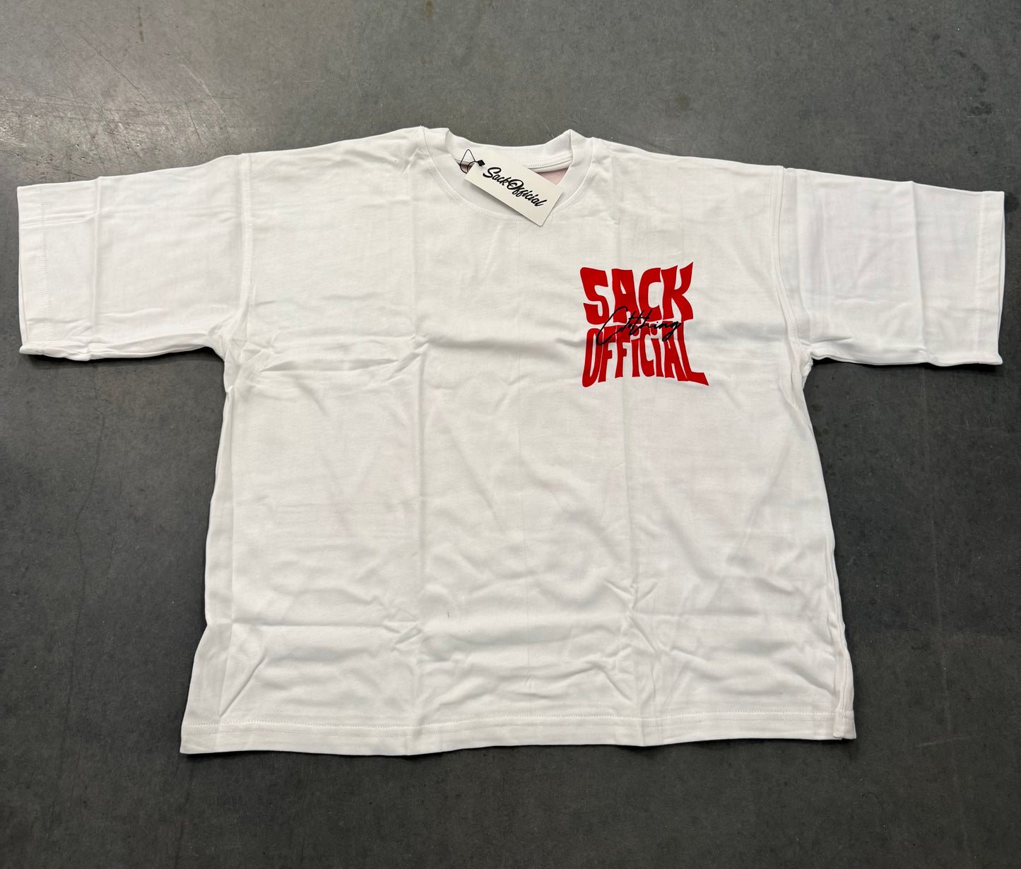 Hustle till your Sack Is Official OverSized Tee