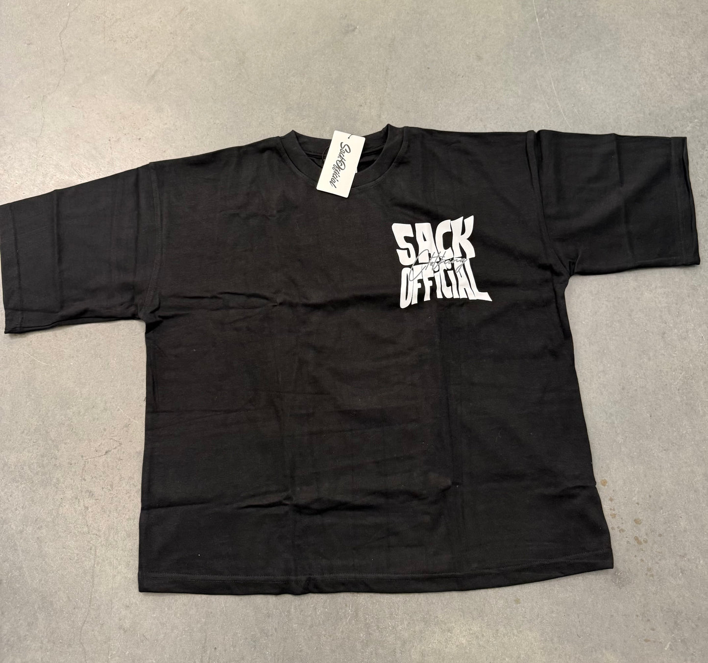 Hustle till your Sack Is Official OverSized Tee