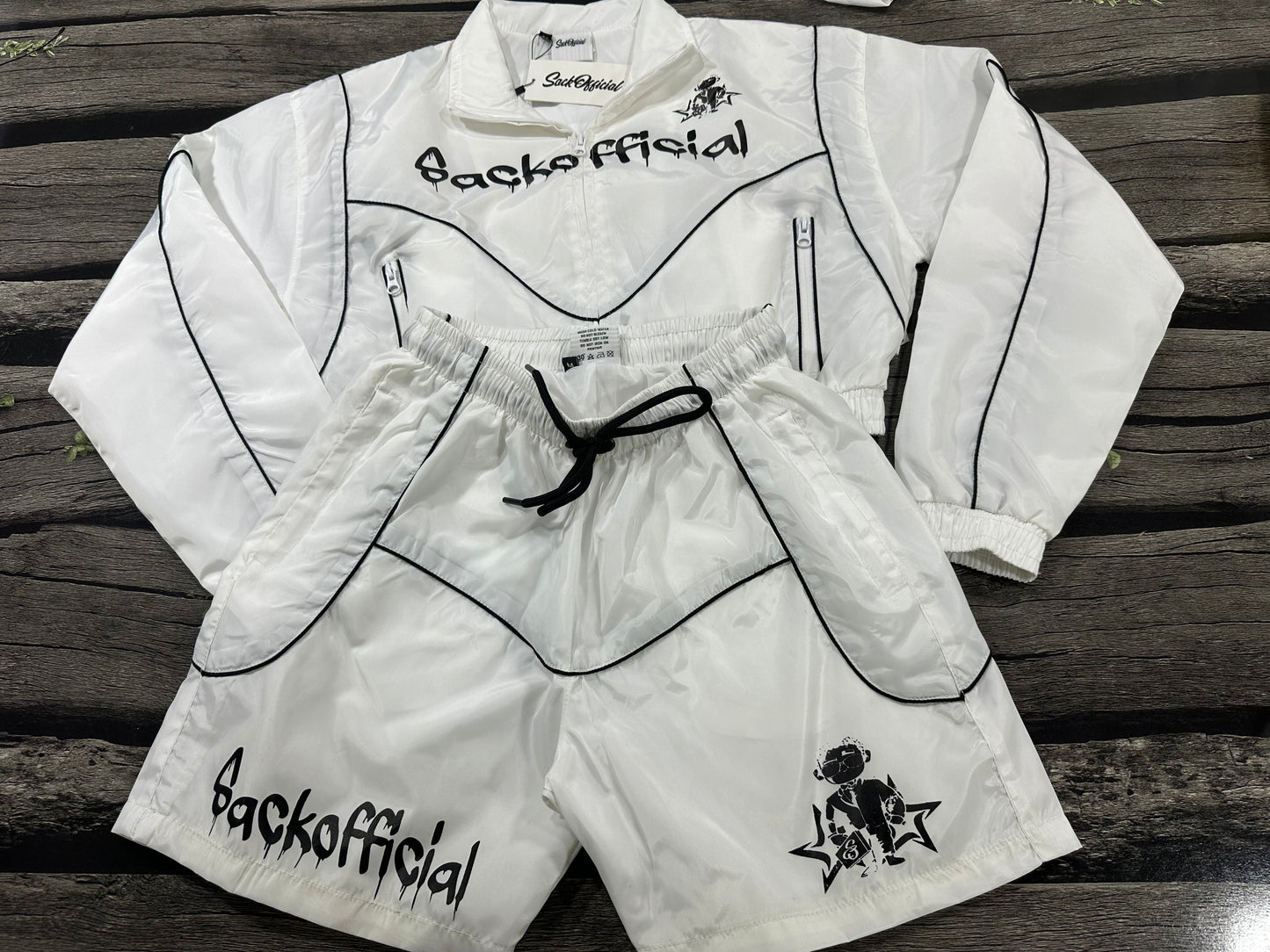 SackOfficial women Retro windbreaker
