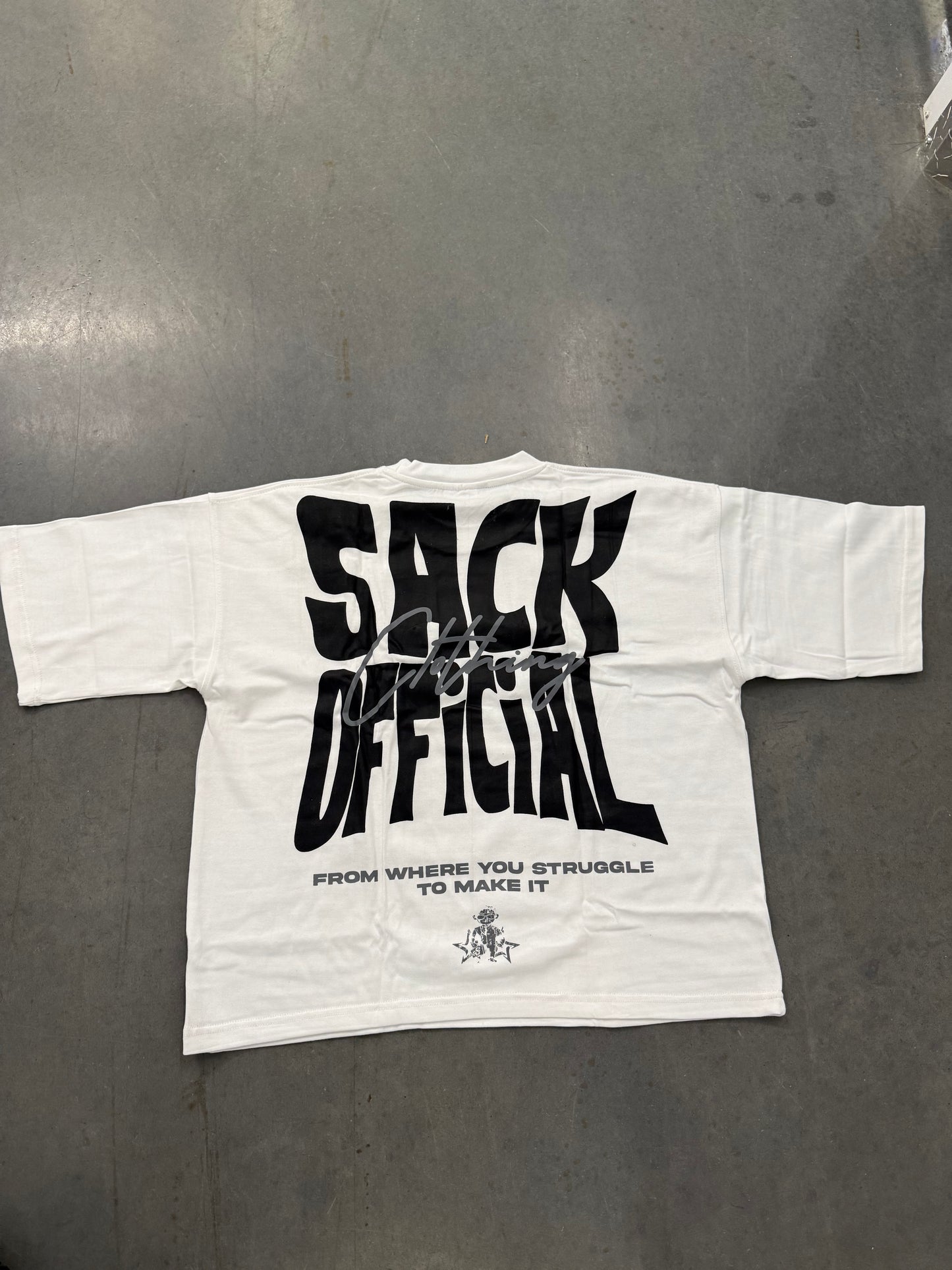 Hustle till your Sack Is Official OverSized Tee