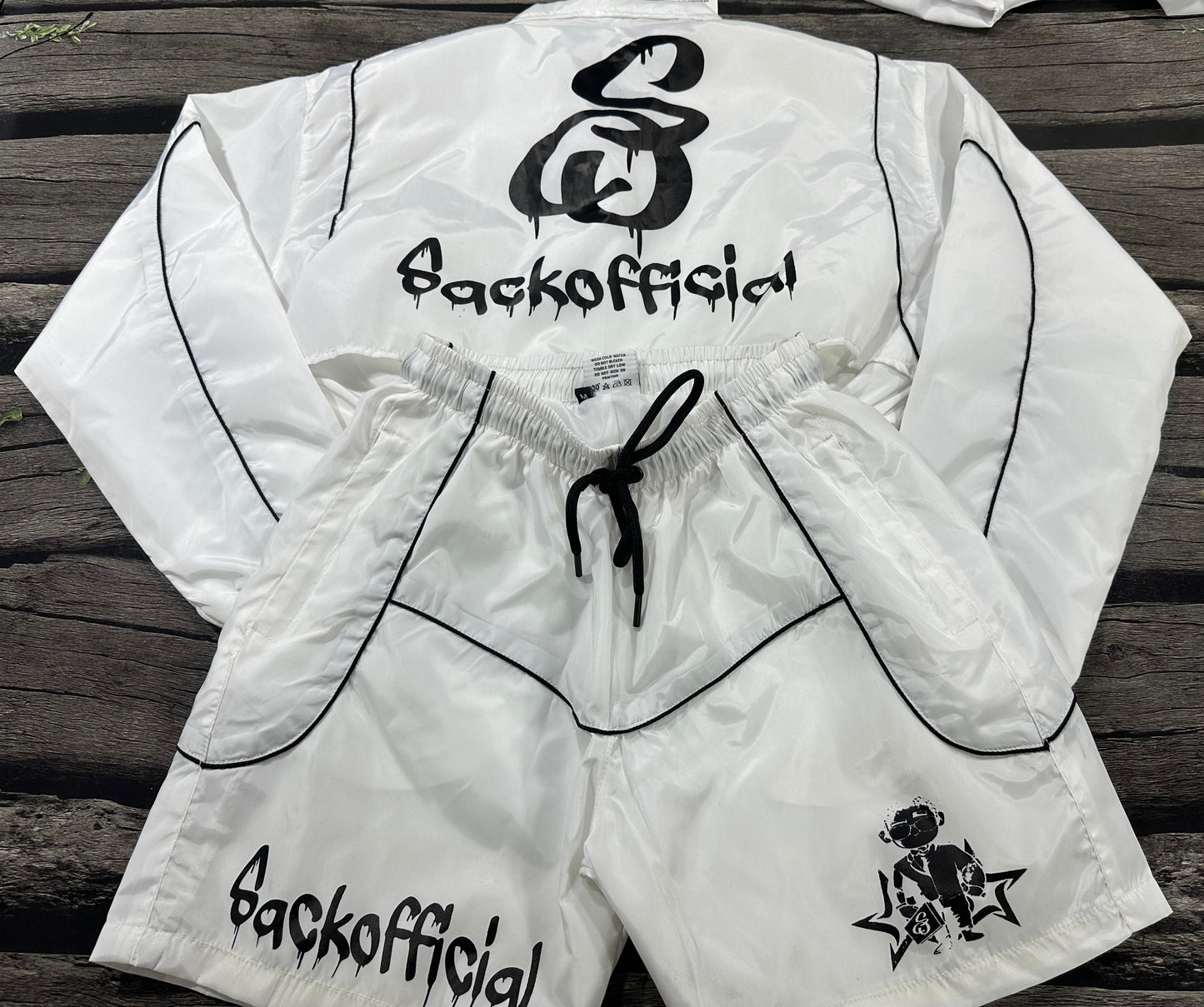 SackOfficial women Retro windbreaker