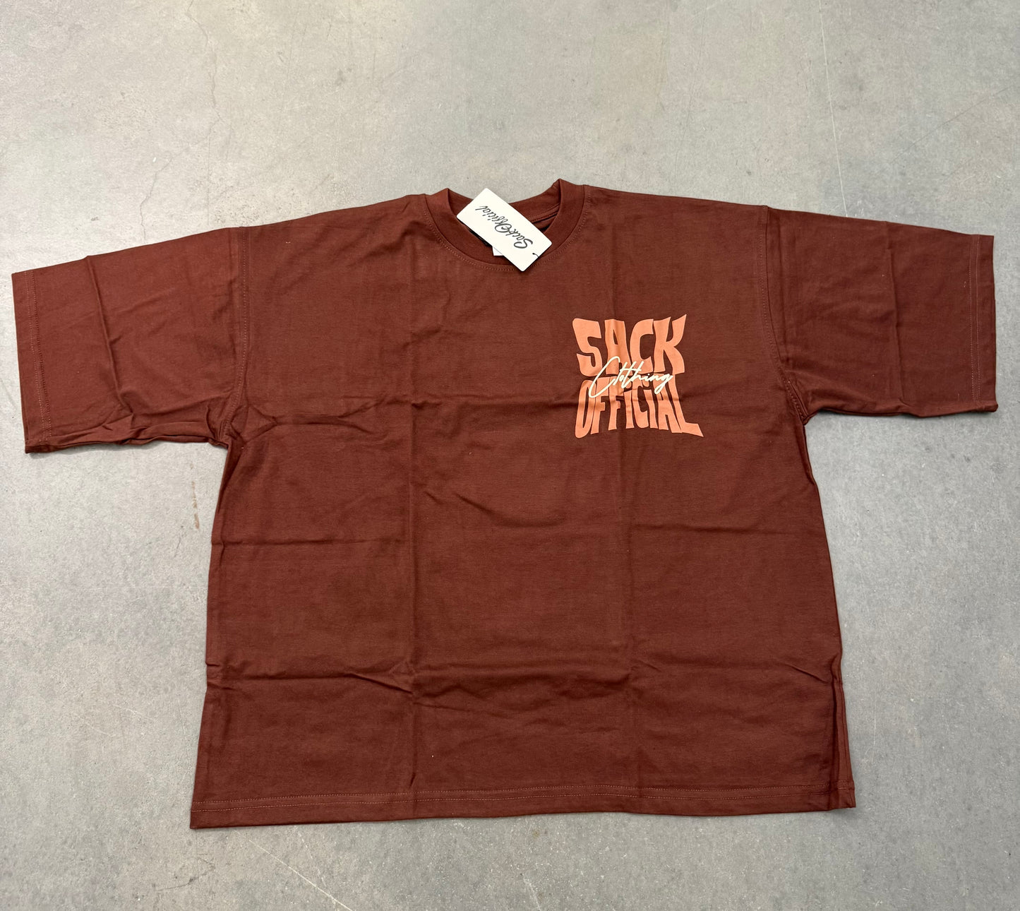 Hustle till your Sack Is Official OverSized Tee