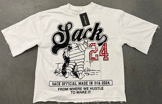 “From where we hustle to make it” graphic T-shirts