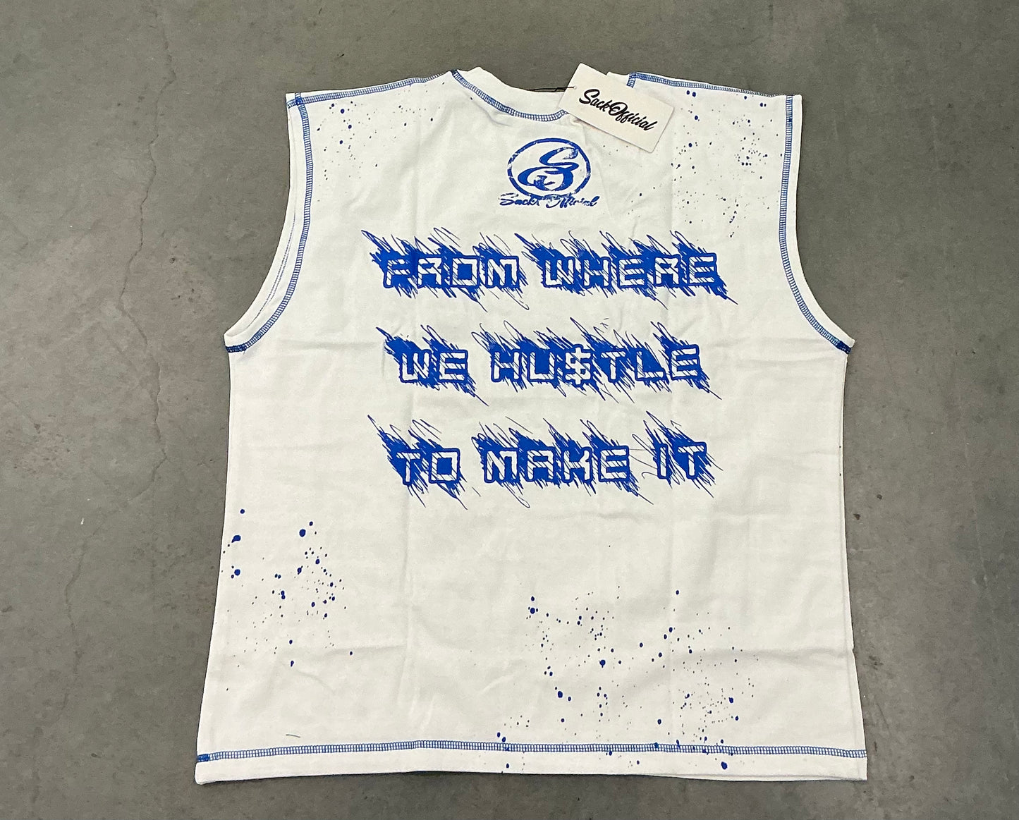 SACKOFFICIAL Men HU$TLE Tees